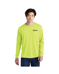 JERZEES - Dri-Power 100% Polyester Long Sleeve T-shirt Front & Back Logos